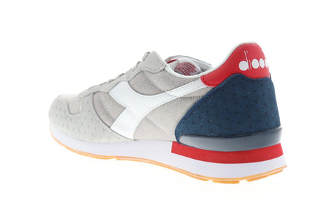 Diadora Camaro Summer Mens Gray Suede & Textile Athletic Running Shoes