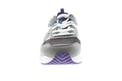Diadora Whizz Run Mens Gray Synthetic & Nylon Low Top Sneakers Shoes