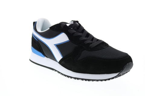 Diadora Olympia 174376-80013 Mens Black Canvas Lifestyle Sneakers Shoes