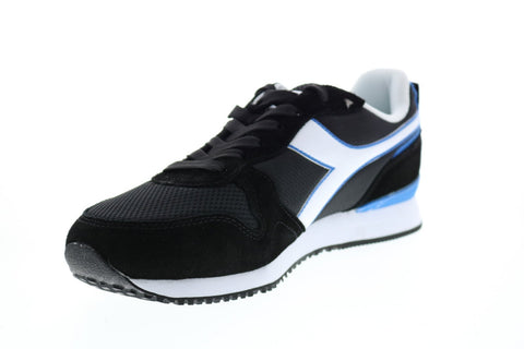 Diadora Olympia 174376-80013 Mens Black Canvas Lifestyle Sneakers Shoes