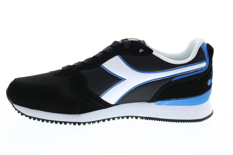 Diadora Olympia 174376-80013 Mens Black Canvas Lifestyle Sneakers Shoes