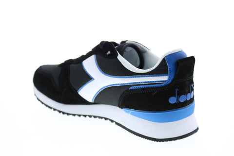 Diadora Olympia 174376-80013 Mens Black Canvas Lifestyle Sneakers Shoes