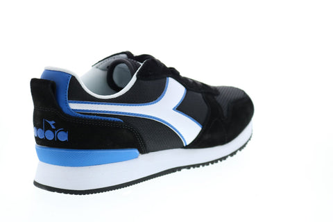 Diadora Olympia 174376-80013 Mens Black Canvas Lifestyle Sneakers Shoes