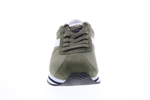 Diadora Vega 175065-70225 Mens Green Canvas Lace Up Lifestyle Sneakers Shoes