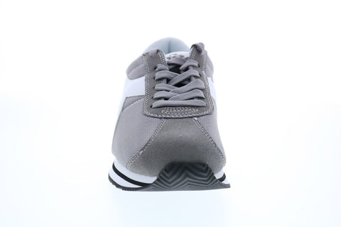 Diadora Vega 175065-C5888 Mens Gray Canvas Lace Up Lifestyle Sneakers Shoes
