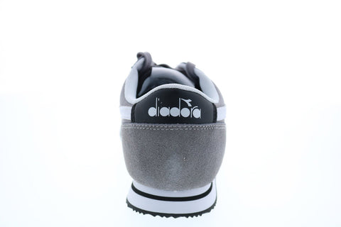 Diadora Vega 175065-C5888 Mens Gray Canvas Lace Up Lifestyle Sneakers Shoes