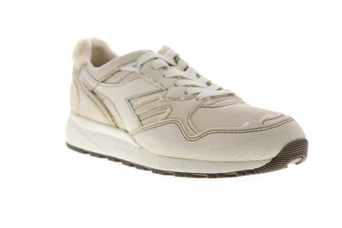 Diadora N9002 Aviator Italy 175085-20014 Mens Beige Tan Lifestyle Sneakers Shoes