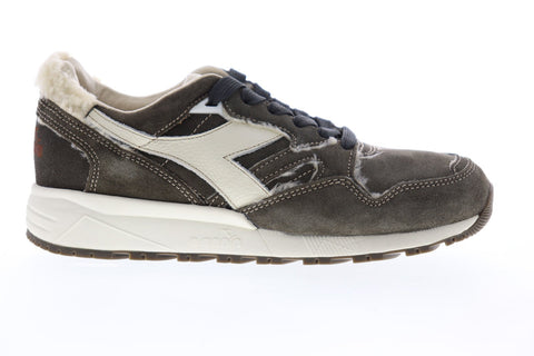 Diadora N9002 Aviator Italy Made In Italy Mens Black Low Top Sneakers Shoes