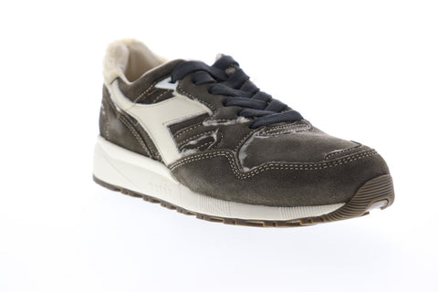 Diadora N9002 Aviator Italy Made In Italy Mens Black Low Top Sneakers Shoes