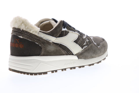 Diadora N9002 Aviator Italy Made In Italy Mens Black Low Top Sneakers Shoes