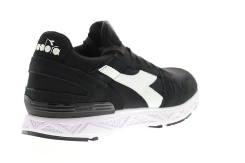Diadora Titan Reborn Chromia Mens Black Suede Sneakers Low Top Shoes