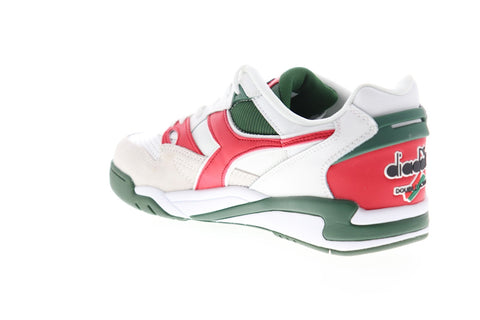 Diadora Rebound Ace Beta 175499-C5283 Mens White Suede Low Top Sneakers Shoes