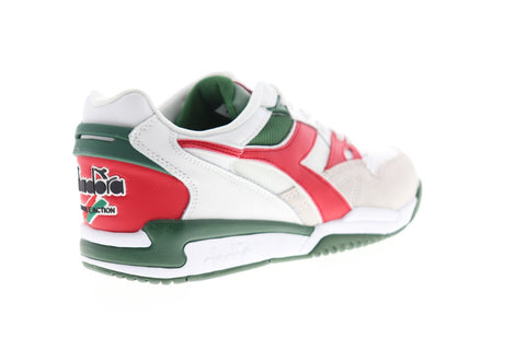 Diadora Rebound Ace Beta 175499-C5283 Mens White Suede Low Top Sneakers Shoes