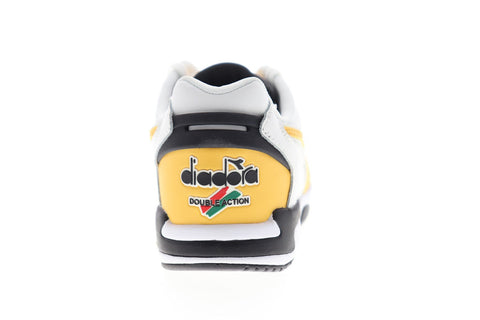 Diadora Rebound Ace Beta 175499-C8224 Mens White Suede Low Top Sneakers Shoes