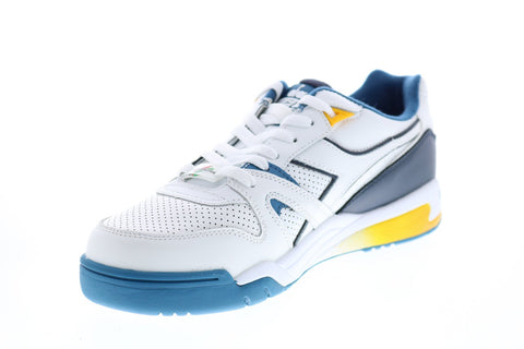 Diadora Duratech Elite 175729-C8015 Mens White Lifestyle Sneakers Shoes