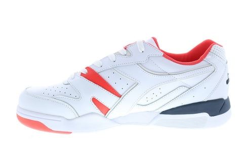 Diadora Cross Trainer Dx 175732-20006 Mens White Leather Lifestyle Sneakers Shoes