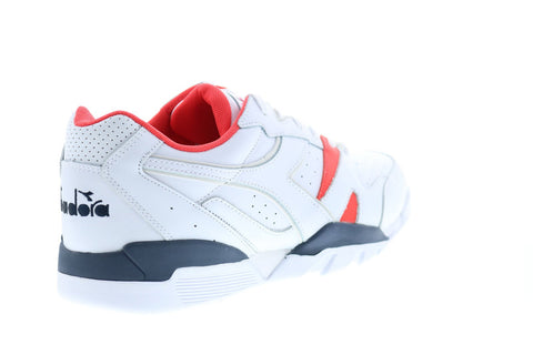 Diadora Cross Trainer Dx 175732-20006 Mens White Leather Lifestyle Sneakers Shoes