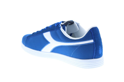 Diadora Court Fly 175743-60042 Mens Blue Canvas Lifestyle Sneakers Shoes