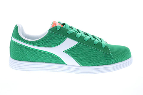 Diadora Court Fly 175743-70297 Mens Green Canvas Lifestyle Sneakers Shoes