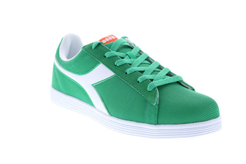 Diadora Court Fly 175743-70297 Mens Green Canvas Lifestyle Sneakers Shoes