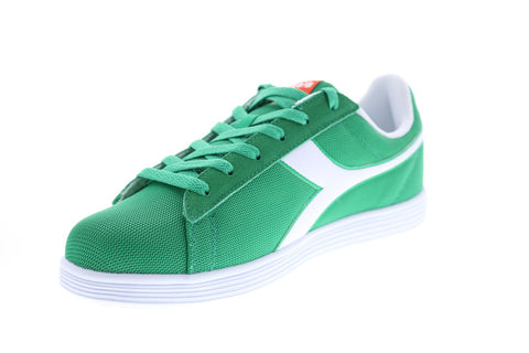 Diadora Court Fly 175743-70297 Mens Green Canvas Lifestyle Sneakers Shoes