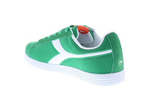 Diadora Court Fly 175743-70297 Mens Green Canvas Lifestyle Sneakers Shoes