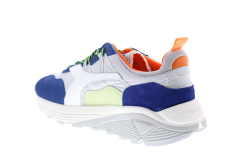 Diadora Rave Nylon 176639-20015 Mens White Leather Lifestyle Sneakers Shoes