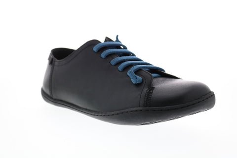 Camper Peu Cami 17665-014 Mens Black Leather Lace Up Euro Sneakers Shoes