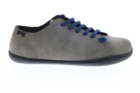 Camper Peu Cami 17665-207 Mens Gray Leather Lace Up Euro Sneakers Shoes