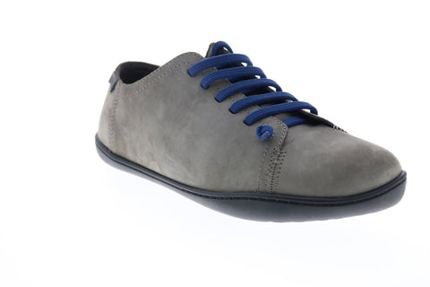 Camper Peu Cami 17665-207 Mens Gray Leather Lace Up Euro Sneakers Shoes