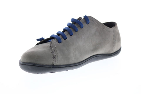 Camper Peu Cami 17665-207 Mens Gray Leather Lace Up Euro Sneakers Shoes