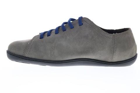 Camper Peu Cami 17665-207 Mens Gray Leather Lace Up Euro Sneakers Shoes
