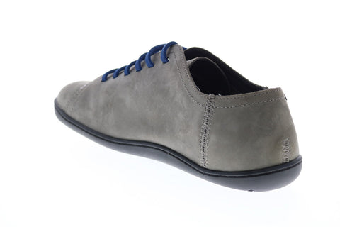 Camper Peu Cami 17665-207 Mens Gray Leather Lace Up Euro Sneakers Shoes