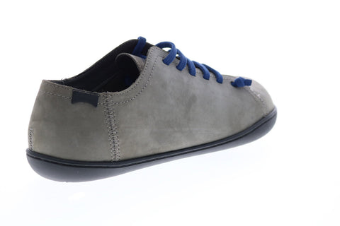 Camper Peu Cami 17665-207 Mens Gray Leather Lace Up Euro Sneakers Shoes