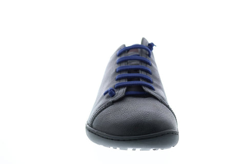 Camper Peu Cami 17665-209 Mens Black Leather Lace Up Euro Sneakers Shoes