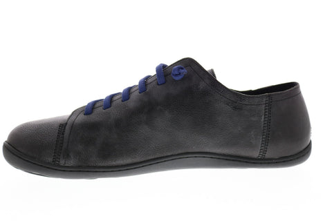 Camper Peu Cami 17665-209 Mens Black Leather Lace Up Euro Sneakers Shoes