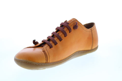 Camper Peu 17665-230 Mens Brown Leather Lace Up Lifestyle Sneakers Shoes