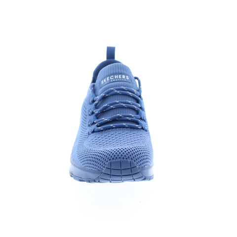 Skechers Uno Everywear 177102 Womens Blue Lace Up Lifestyle Sneakers Shoes