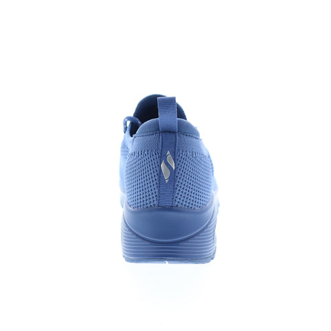 Skechers Uno Everywear 177102 Womens Blue Lace Up Lifestyle Sneakers Shoes