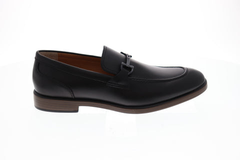 Giorgio Brutini Sullivan Mens Black Leather Casual Dress Loafers Shoes