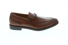Giorgio Brutini Sullivan Mens Brown Leather Casual Dress Loafers Shoes