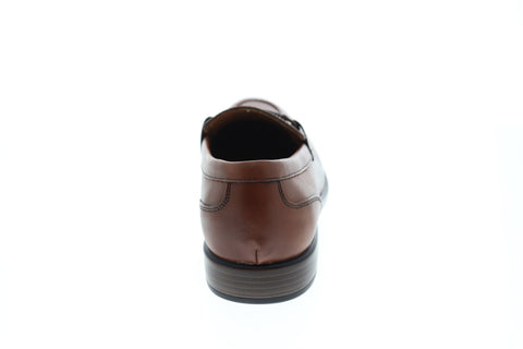 Giorgio Brutini Sullivan Mens Brown Leather Casual Dress Loafers Shoes