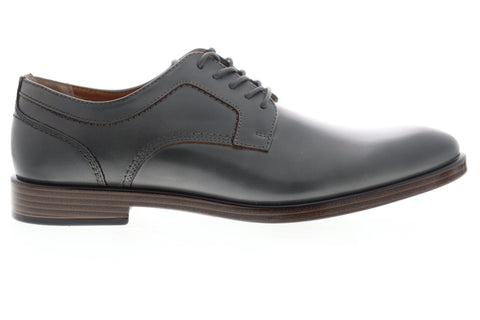 Giorgio Brutini Shea 177258 Mens Gray Leather Low Top Plain Toe Oxfords Shoes