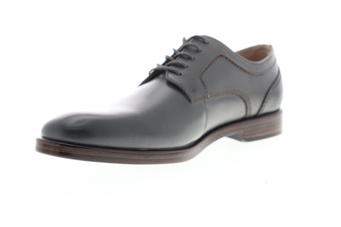 Giorgio Brutini Shea 177258 Mens Gray Leather Low Top Plain Toe Oxfords Shoes