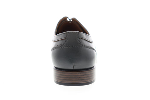 Giorgio Brutini Shea 177258 Mens Gray Leather Low Top Plain Toe Oxfords Shoes