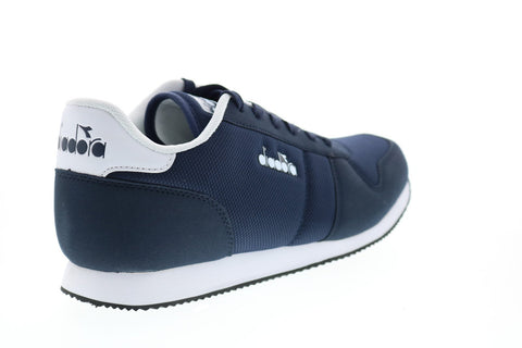 Diadora Snap Run 177260-60047 Mens Blue Canvas Lifestyle Sneakers Shoes