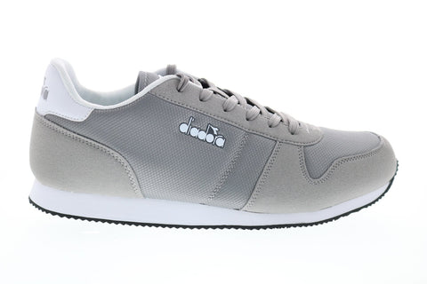 Diadora Snap Run 177260-75061 Mens Gray Suede Lifestyle Sneakers Shoes