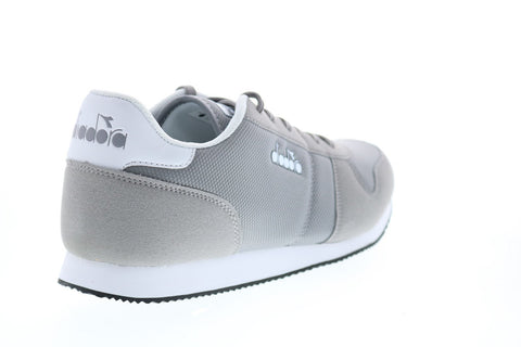 Diadora Snap Run 177260-75061 Mens Gray Suede Lifestyle Sneakers Shoes