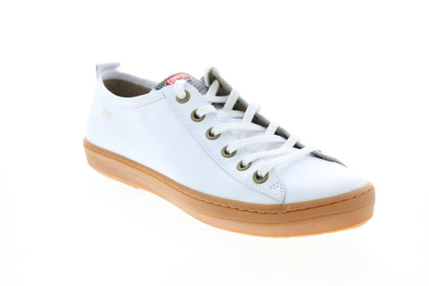 Camper Imar 18008-120 Mens White Leather Lace Up Euro Sneakers Shoes