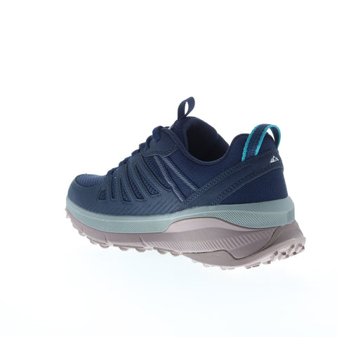 Skechers Switch Back Cascades 180162 Womens Blue Mesh Hiking Athletic Shoes
